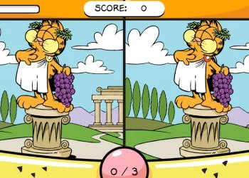 Ο Garfield Εντόπισε Τη Διαφορά στιγμιότυπο οθόνης παιχνιδιού