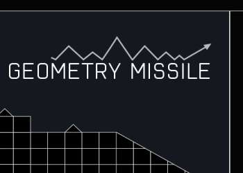 Geomeetria Rakett mängu ekraanipilt