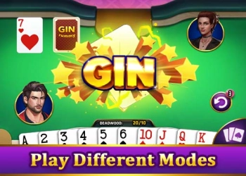 GIN RUMMY játék képernyőképe