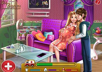 Goldie Princess Mommy Birth екранна снимка на играта