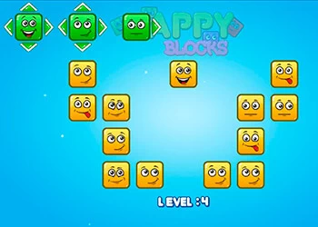 Happy Blocks snímek obrazovky hry
