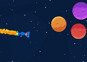 Huggy Wuggy: Fluturojnë Në Hapësirë pamje nga ekrani i lojës
