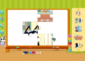 Пазл: Время Играть с Блуи скриншот игры
