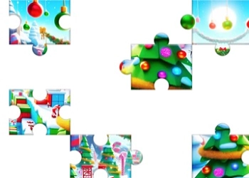 Jigsaw-Puzzle: Roblox Santa Dash Spiel-Screenshot