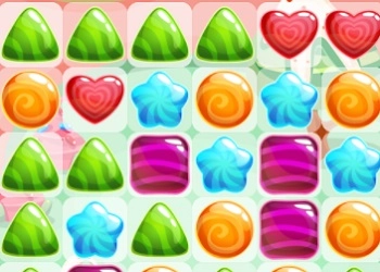 Гульні Lollipop Sweet Taste Match 3 скрыншот гульні