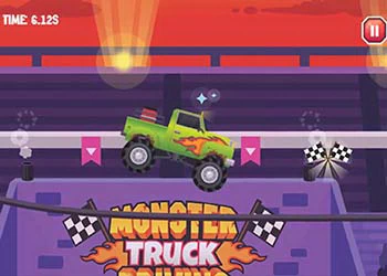 Monster Truck Driving skærmbillede af spillet