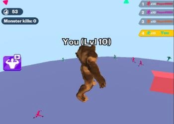 Monstruos.io captura de pantalla del juego