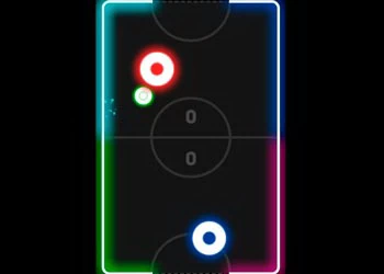 Hockey De Neón captura de pantalla del juego