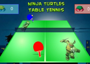 Tortugas Ninja: Tenis De Mesa captura de pantalla del juego
