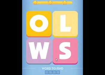 Omg Word Pop тоглоомын дэлгэцийн агшин