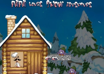 Papa Louie Snow Adventurer capture d'écran du jeu
