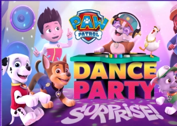 Patrol Paw: Surprizë E Festës Së Vallëzimit pamje nga ekrani i lojës