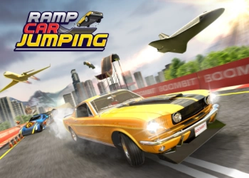 Skoki Samochodowe Na Rampie zrzut ekranu gry