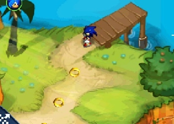 Sonic Chronicles: Persaudaraan Gelap tangkapan layar permainan