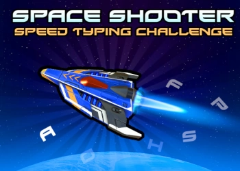 Space Shooter - تحدي الكتابة السريعة لقطة شاشة اللعبة