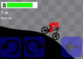 Stickman Bike Runner zrzut ekranu gry