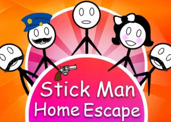 Stickman Maison Évasion capture d'écran du jeu