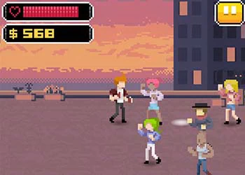Pelea Callejera captura de pantalla del juego