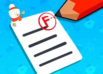 Lærer Simulator Juleeksamen skærmbillede af spillet