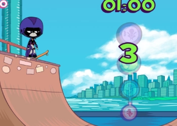 Teen Titans Go: Rock-N-Raven capture d'écran du jeu