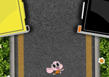Die Erstaunliche Welt Von Gumball Dash 'n' Dodge Spiel-Screenshot