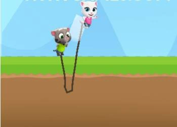 Tom És Angela Jump játék képernyőképe