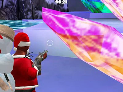 Confronto De Inverno 3D captura de tela do jogo