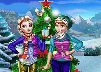 Kış Tatili Eğlencesi oyun ekran görüntüsü