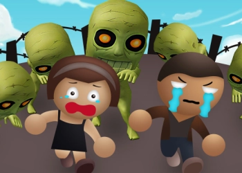 ประเทศซอมบี้พิชิตดินแดน ภาพหน้าจอของเกม